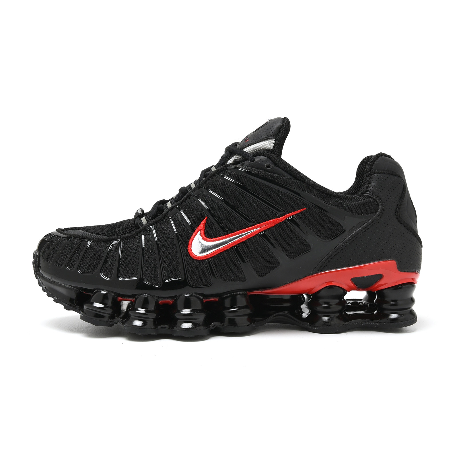 nike shox TL shoes men-black/red